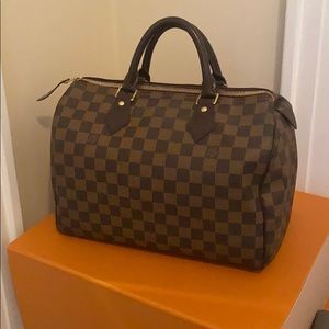 Louis Vuitton Speedy 30 Damier Ebene